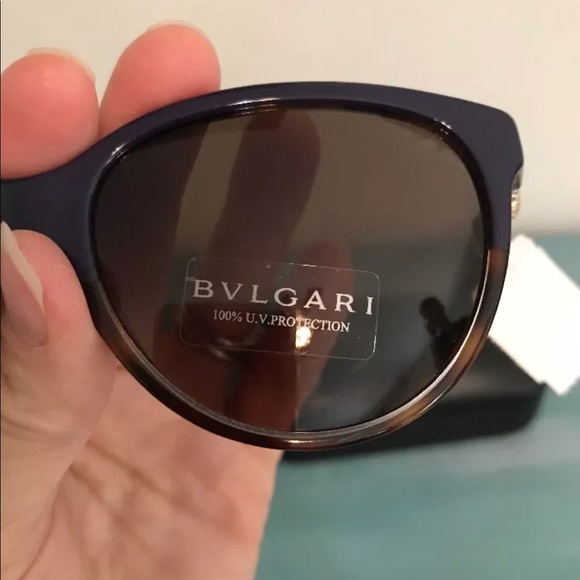 Bvlgari 8166-B Purple Tortoise Havana Sunglasses main image 5